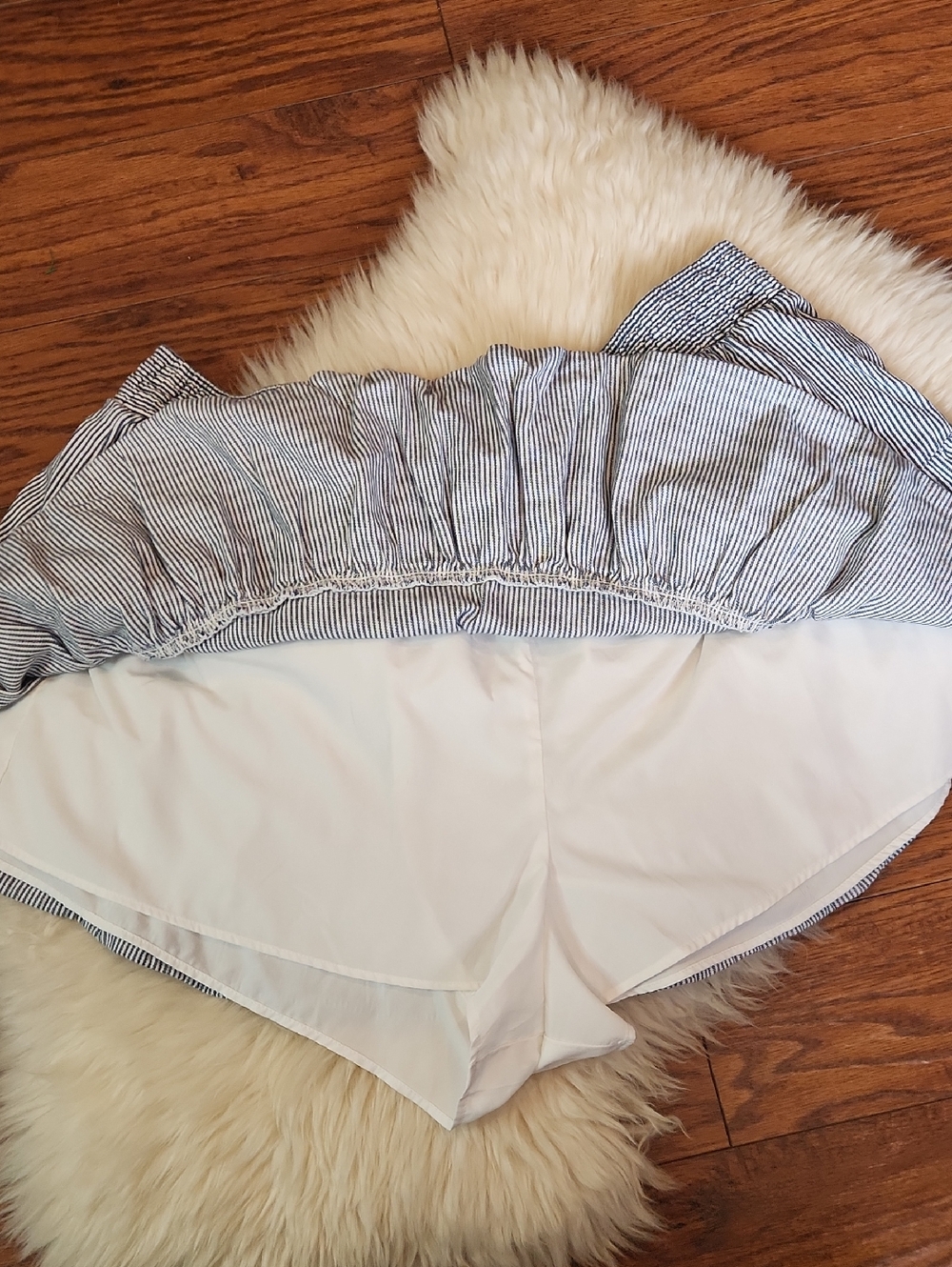 American Eagle Outfitters Pinstripe Skort - Picture 3 of 4